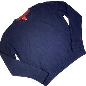 Levi’s Navy Ribbed Cotton Sweater - Men’s size M
